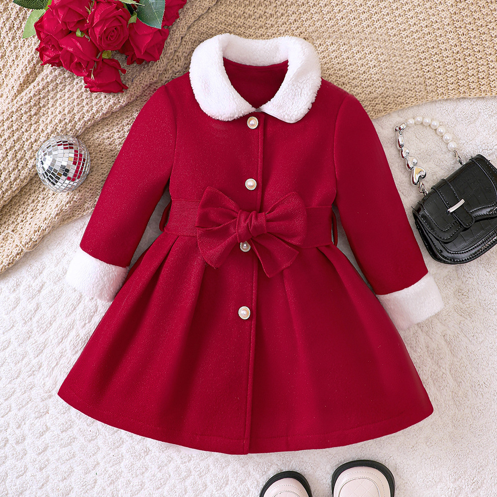 Winter Clothing Activity - 2025 Christmas Baby Girl's Jacket &