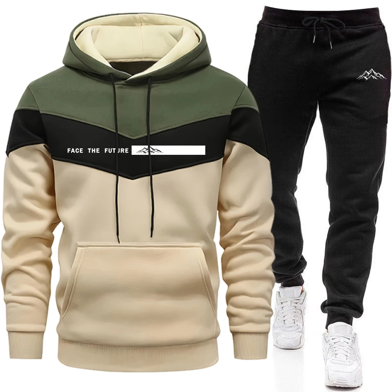 Winter Clothing - New Men's Tracksuit Fall Winter Casual