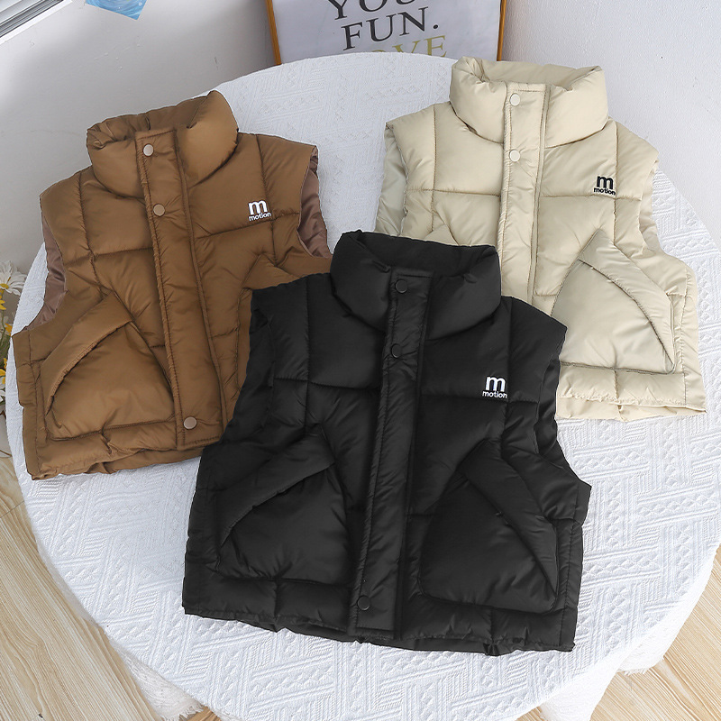 Winter Clothing Activity - Girls Waistcoats 2025 Autumn Winter Vests