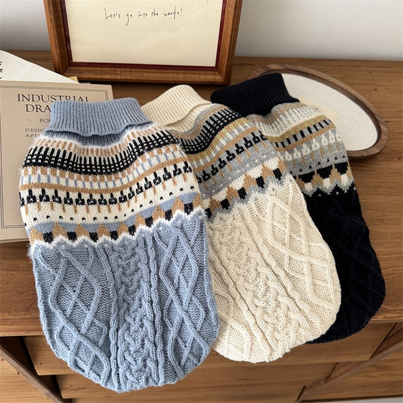 Winter Clothing In French - Winter Knitting Sweater Outfits for Small