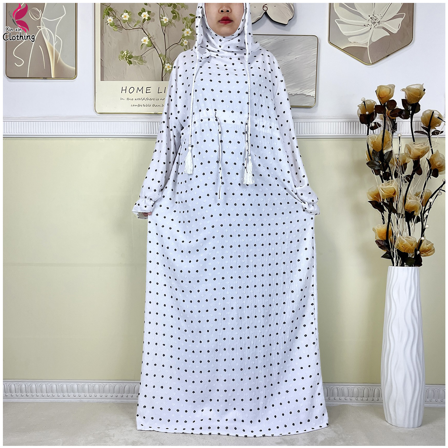 Winter Clothing Factory Outlet - New Ramadan Cotton Dress Women Collect
