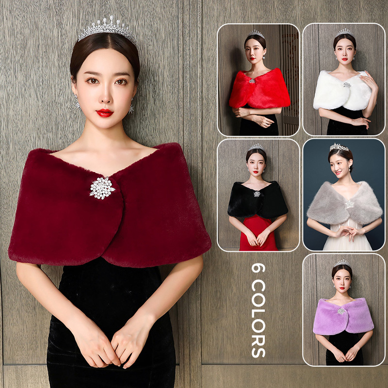 Winter Clothing Deals - Phụ Nữ Cô Dâu Khăn Choàng
