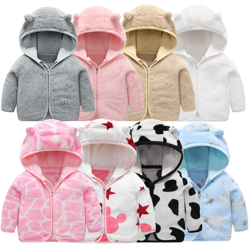 Winter Clothing Activity - Children Flannel Jacket Autumn and Winter