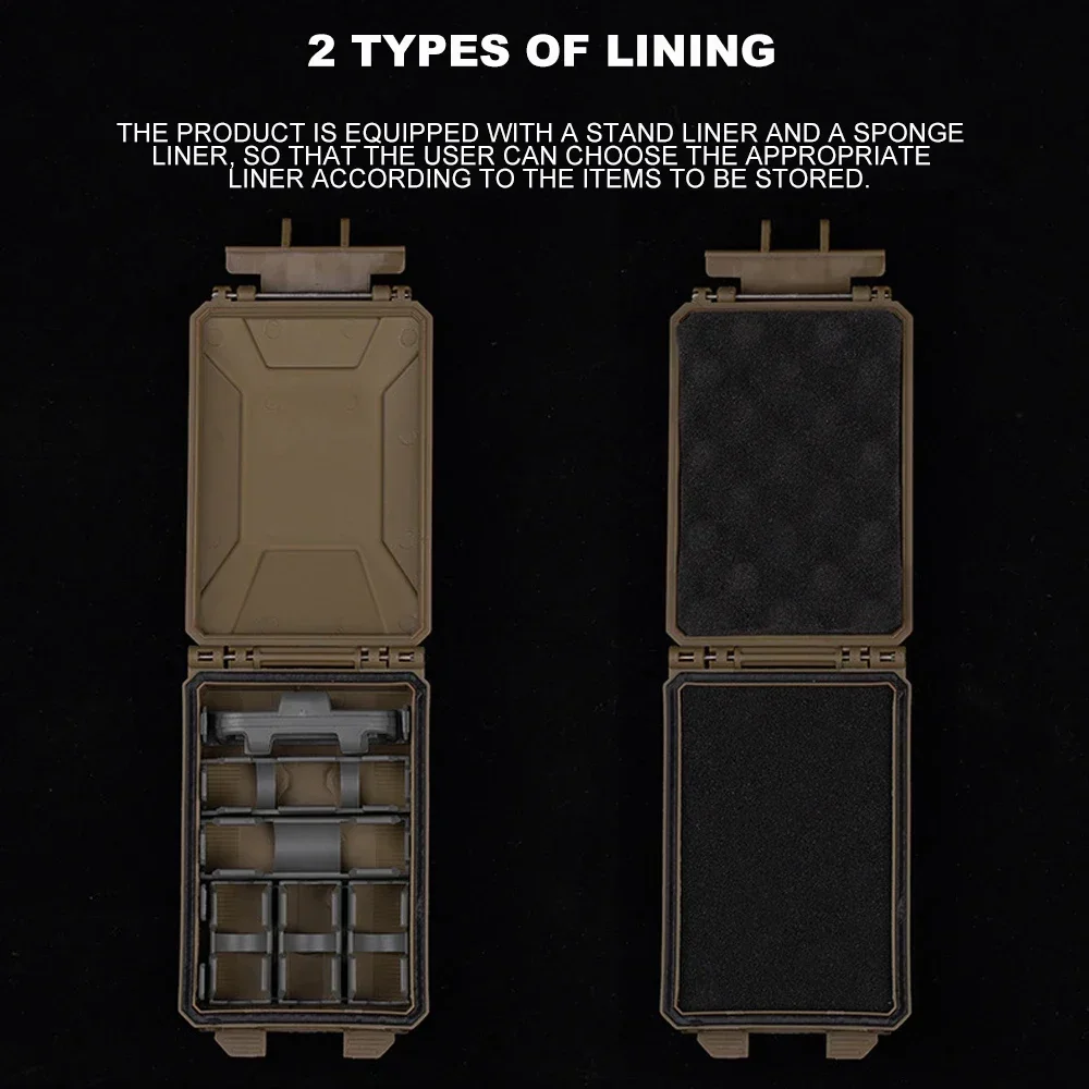 Winter Clothing Storage - Battery Storage Box Tactical Case for