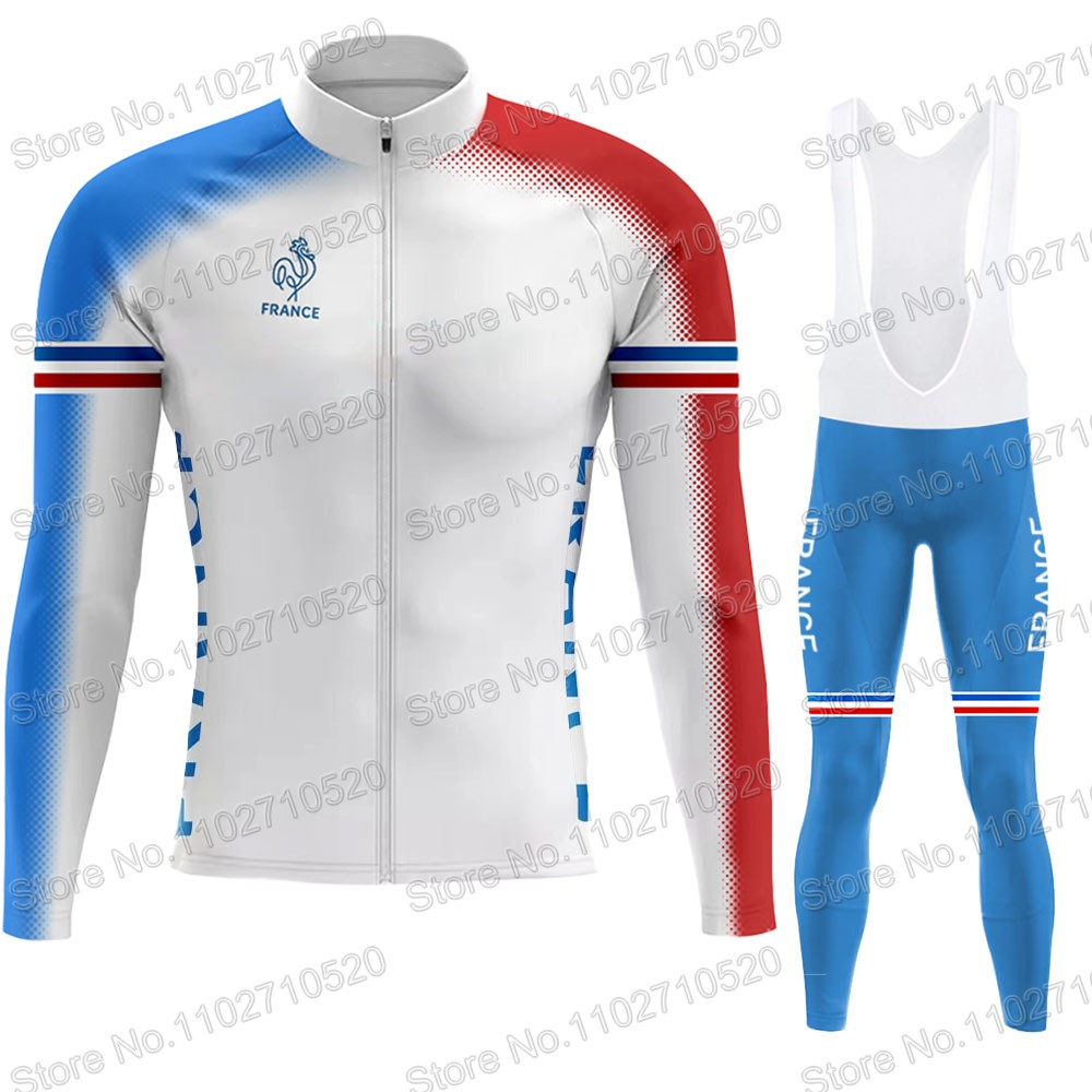 Winter Clothing In French - France National Team 2025 Cycling Jersey