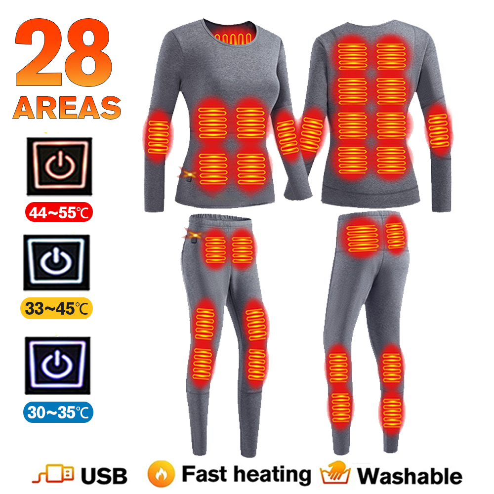 Winter Clothing Uae - Winter Thermal Heated Jacket Men Vest