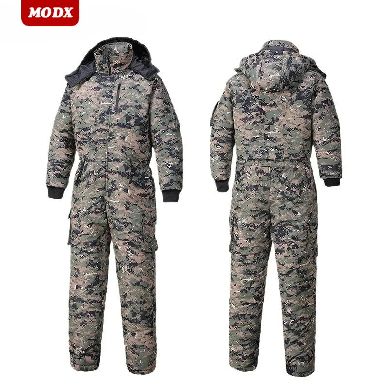 Men Winter Thicken One-piece W - đánh giá và giá Winter Clothing Storage