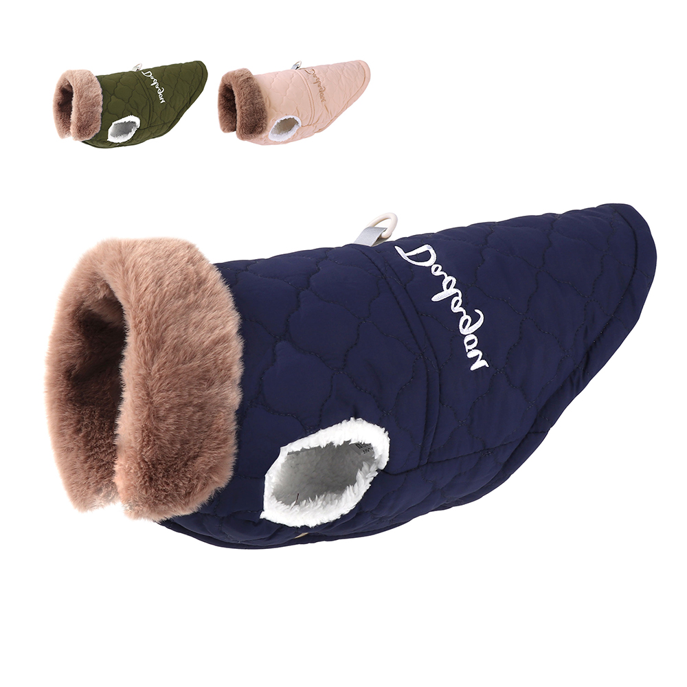 Waterproof Winter Pet Jacket C - đánh giá và giá Winter Clothing In French