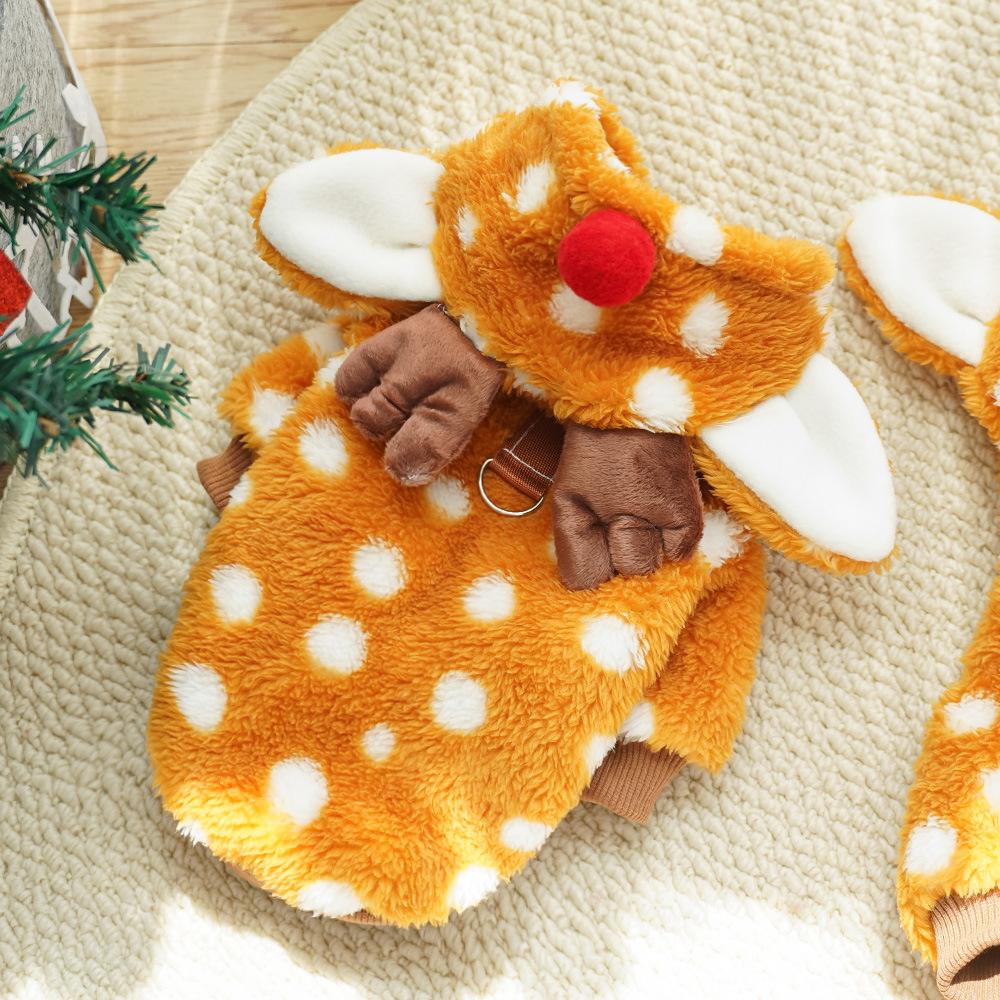 Cute Christmas Reindeer Pet Cl - đánh giá và giá Winter Clothing Must Haves