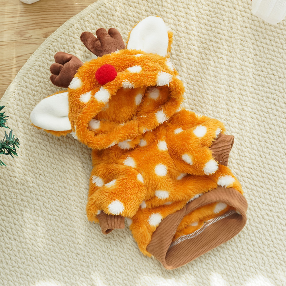 Cute Christmas Reindeer Pet Cl - đánh giá và giá Winter Clothing Must Haves
