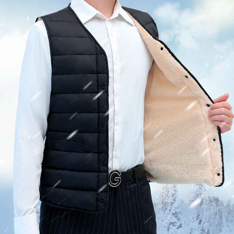 Plus Size Men's Winter Vest Th - đánh giá và giá Winter Clothing Activity