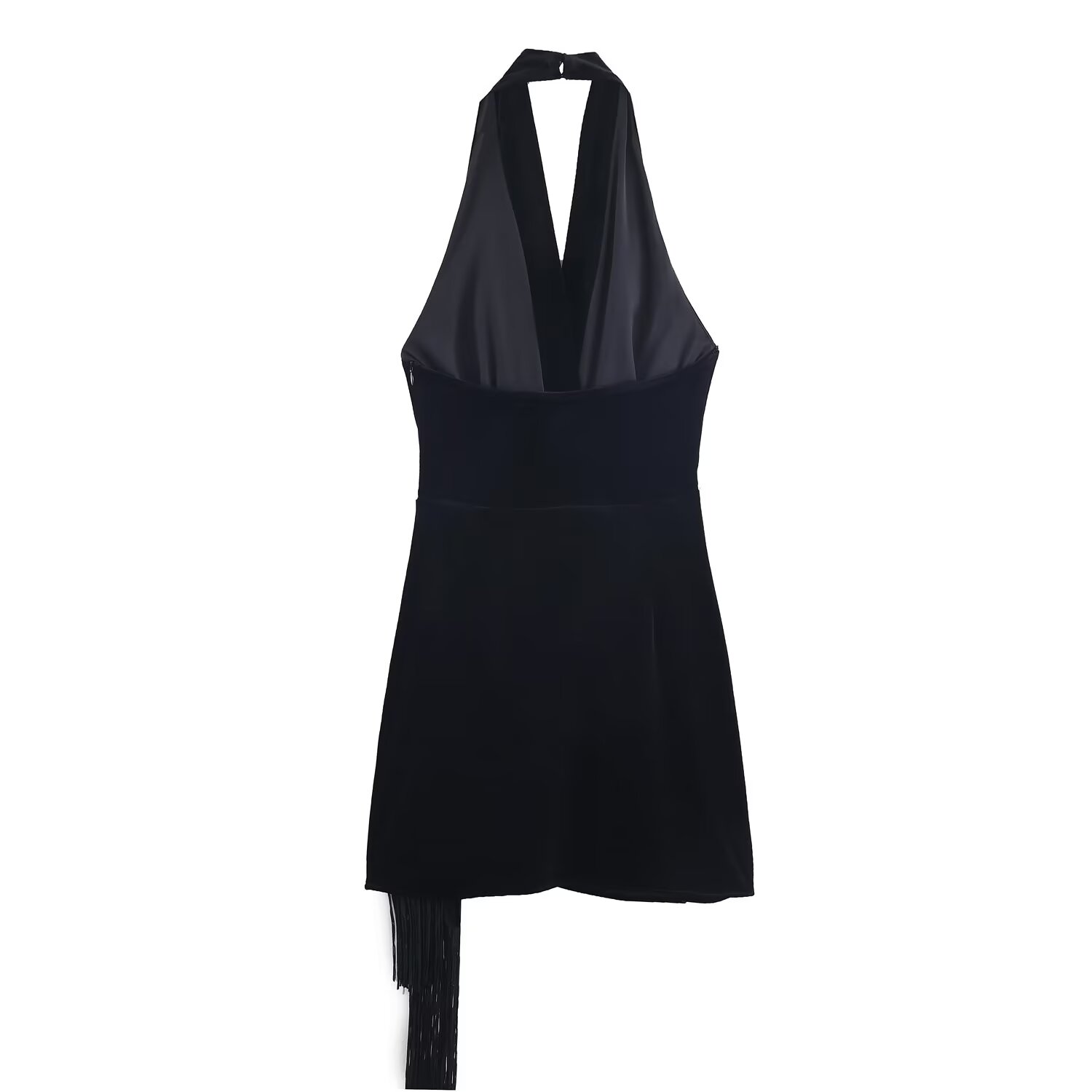 BSAY Tassel Velvet Short Dress - đánh giá và giá Winter Clothing In French