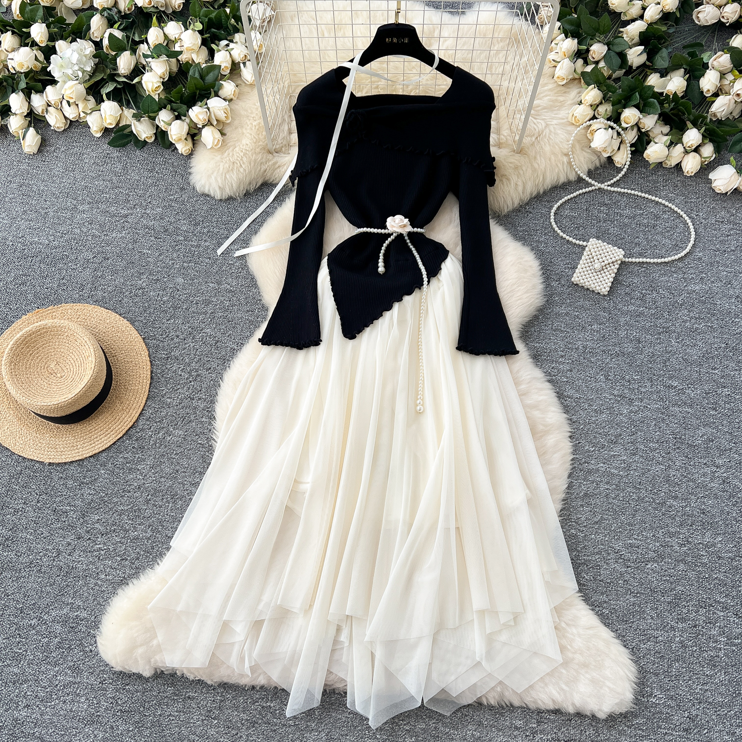 Elegant 3D Floral Vintage Turn - đánh giá và giá Winter Clothing In French