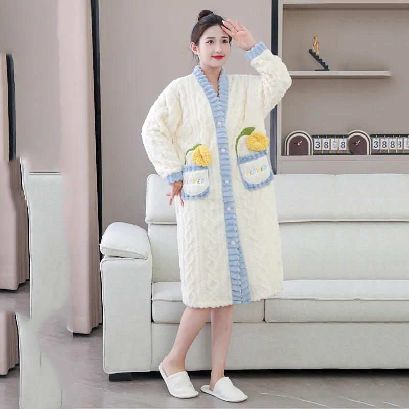 Nightgown Winter Women's Cloth - đánh giá và giá Winter Clothing Affordable