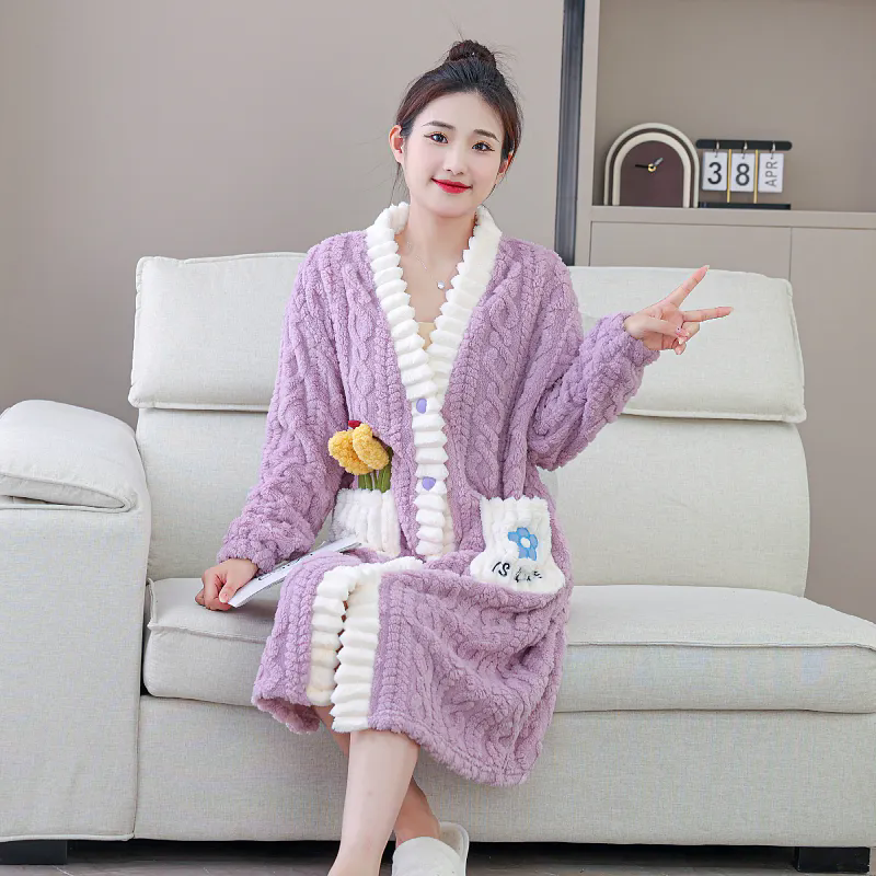 Nightgown Winter Women's Cloth - đánh giá và giá Winter Clothing Affordable