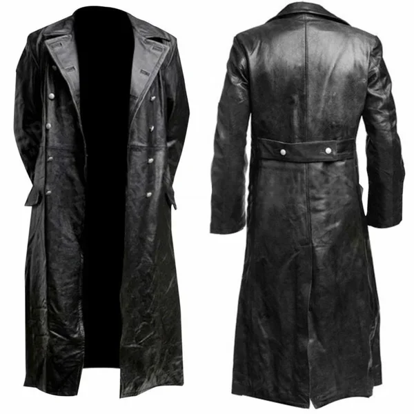 Leather Jacket Men Winter Flee - đánh giá và giá Winter Clothing Uae
