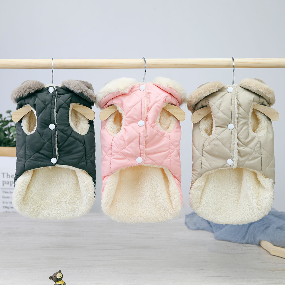 Winter Warm Pet Dog Jacket Clo - đánh giá và giá Winter Clothing In French
