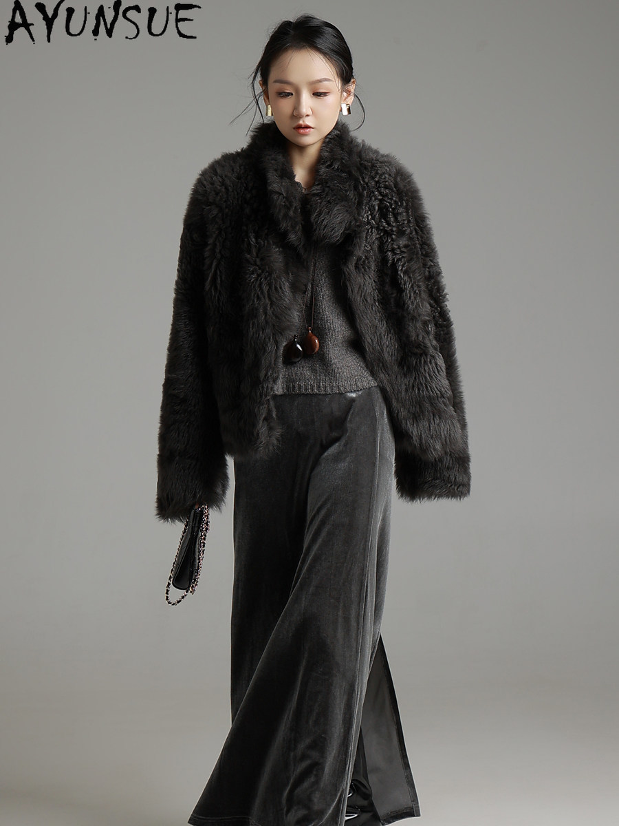 AYUNSUE Natural Tuscany Sheeps - đánh giá và giá Winter Clothing Factory Outlet