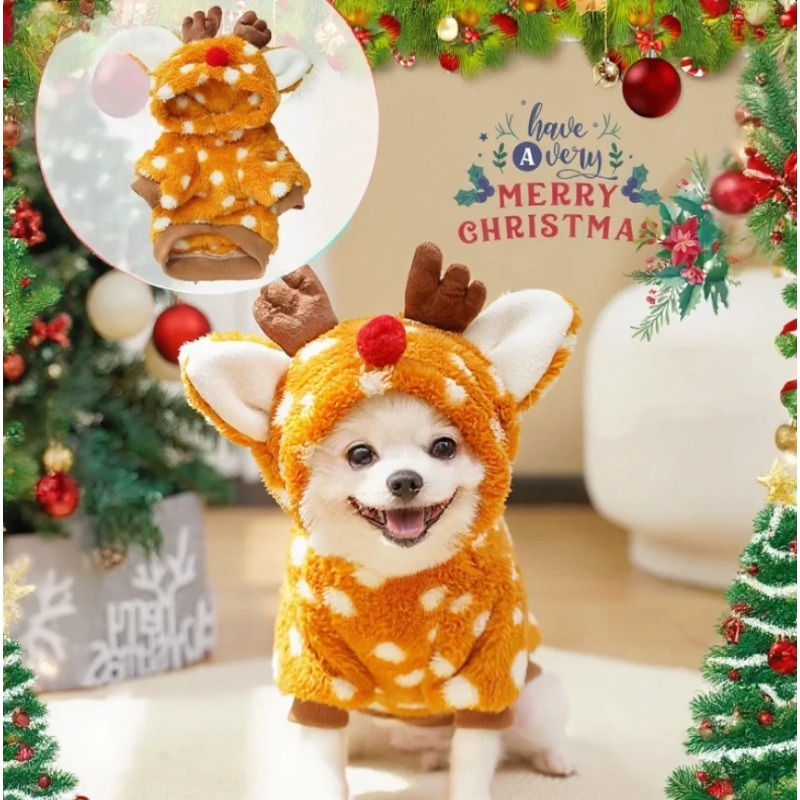 1pc Cute Christmas Reindeer Pe - đánh giá và giá Winter Clothing Must Haves