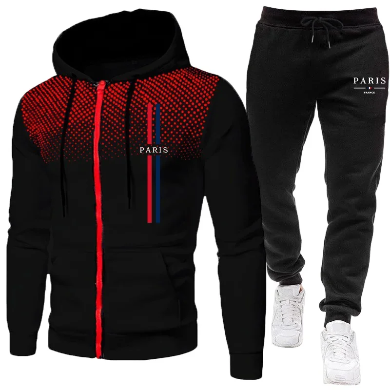 Men sports suit zipper jacket+ - đánh giá và giá Winter Clothing