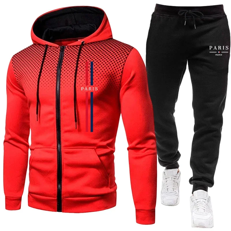 Men sports suit zipper jacket+ - đánh giá và giá Winter Clothing