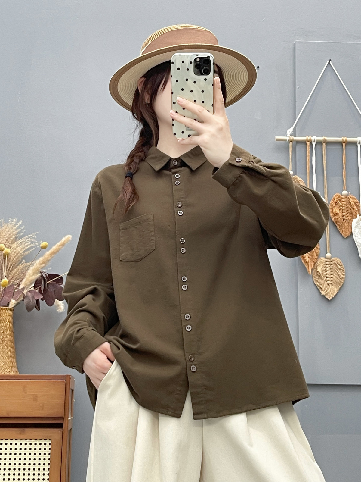 100% Cotton ladies blouses shi - đánh giá và giá Winter Clothing Factory Outlet