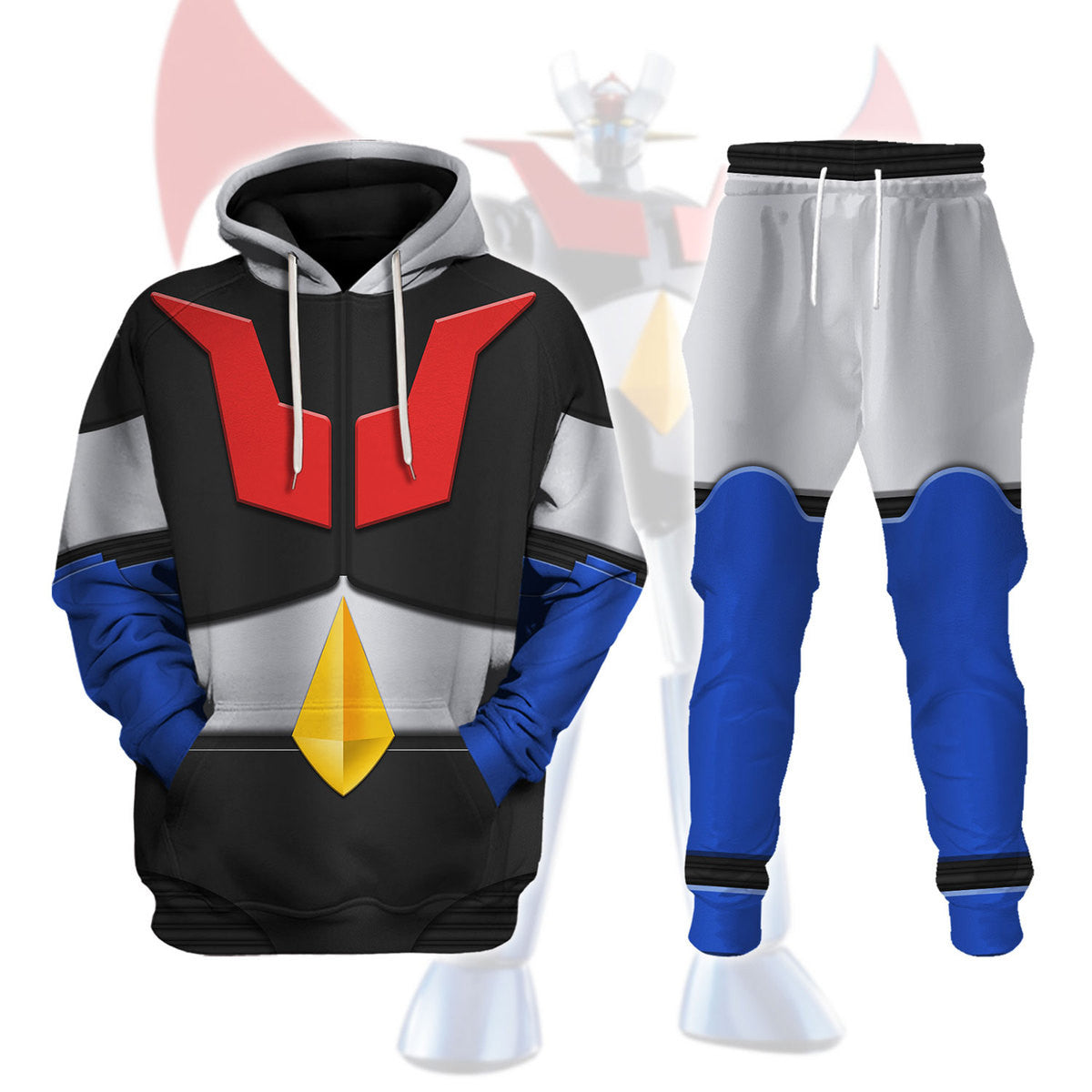 Anime Mazinger Z Cosplay 3D Pr - đánh giá và giá Winter Clothing