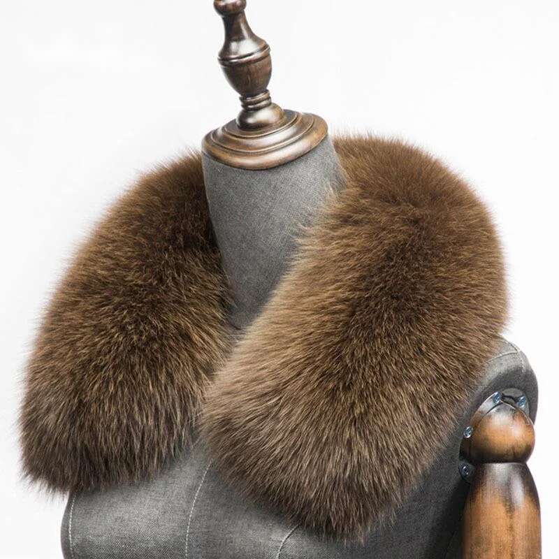 Winter Natural Fox Fur Scarf S - đánh giá và giá Winter Clothing Uae