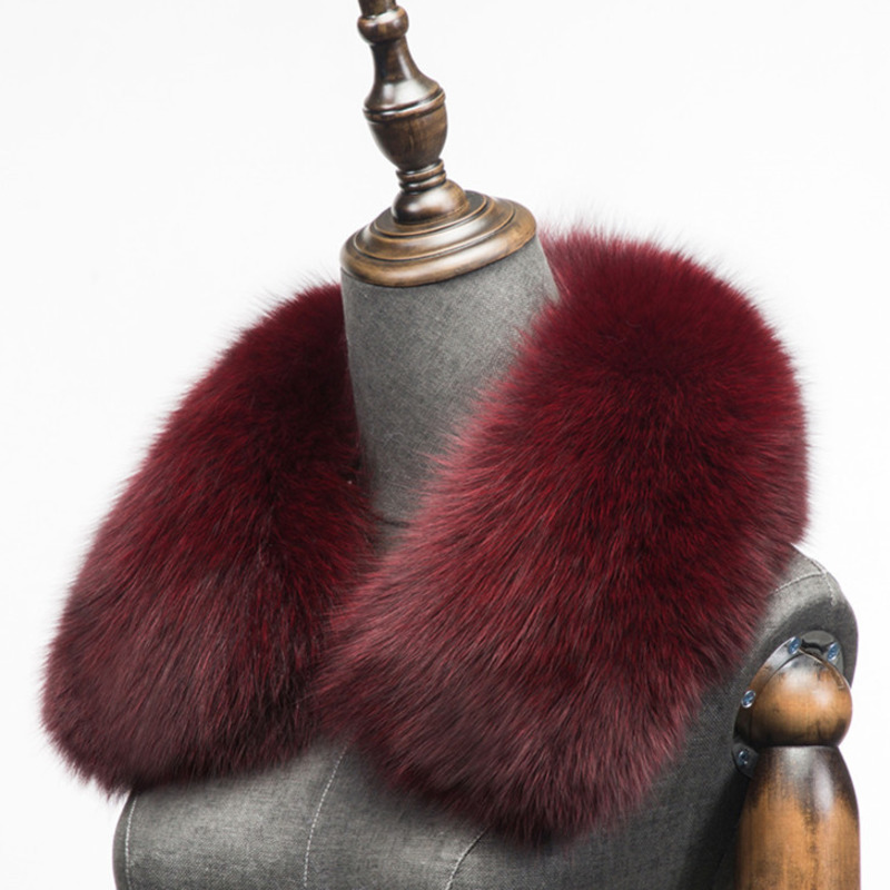 Winter Natural Fox Fur Scarf S - đánh giá và giá Winter Clothing Uae