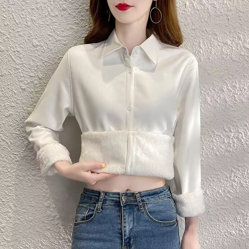 Velvet Thick Warm Women's Soli - đánh giá và giá Winter Clothing Factory Outlet