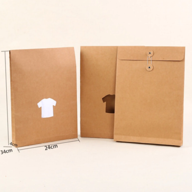 30pcs kraft paper bag archive  - đánh giá và giá Winter Clothing Storage