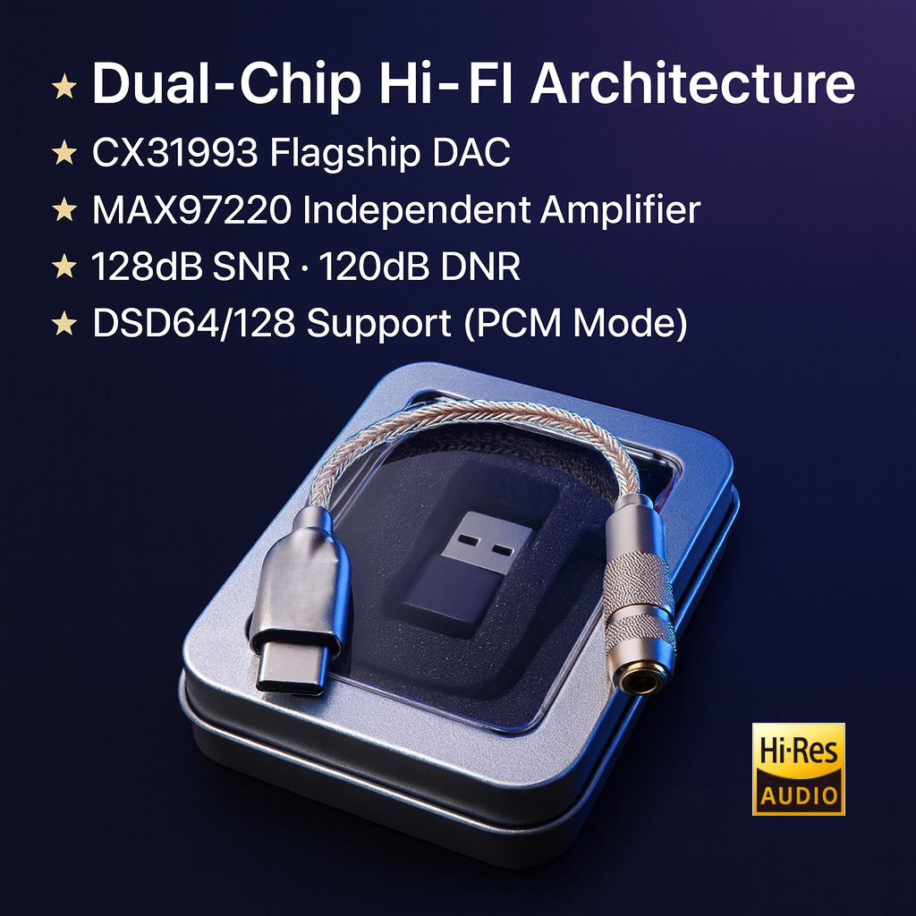 Winter Hi-Fi Type-C Audio Adap - đánh giá và giá Winter Clothing Storage