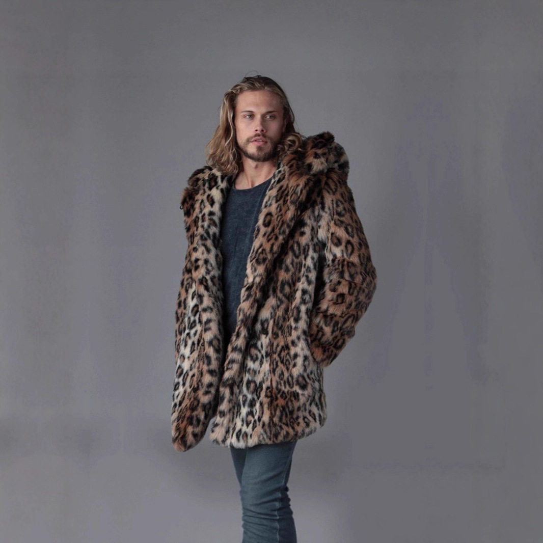 Men Faux Fur Jacket Winter Coa - đánh giá và giá Winter Clothing Uae