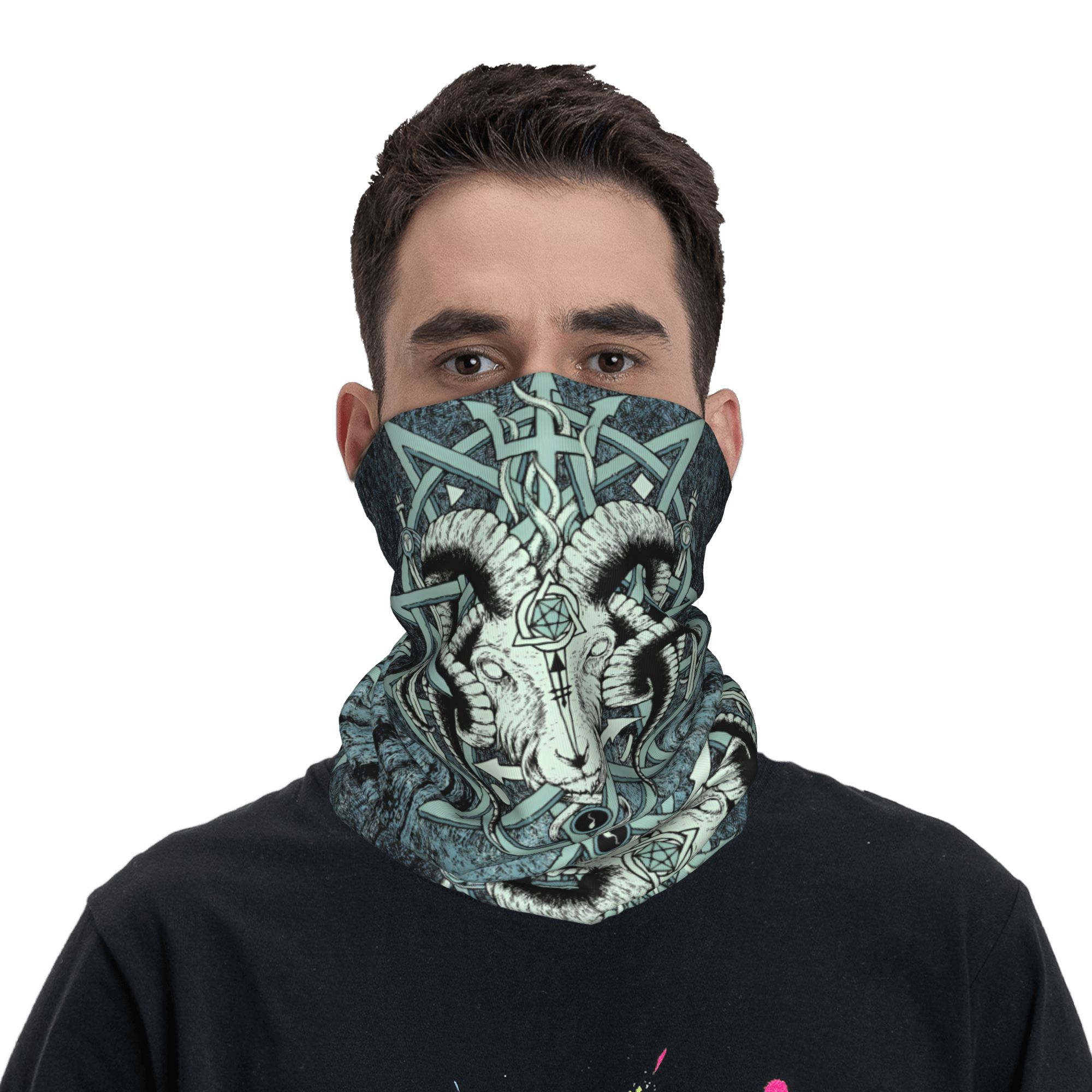Custom The Sabbatic Goat Bapho - đánh giá và giá Neck Gaiter Fleece