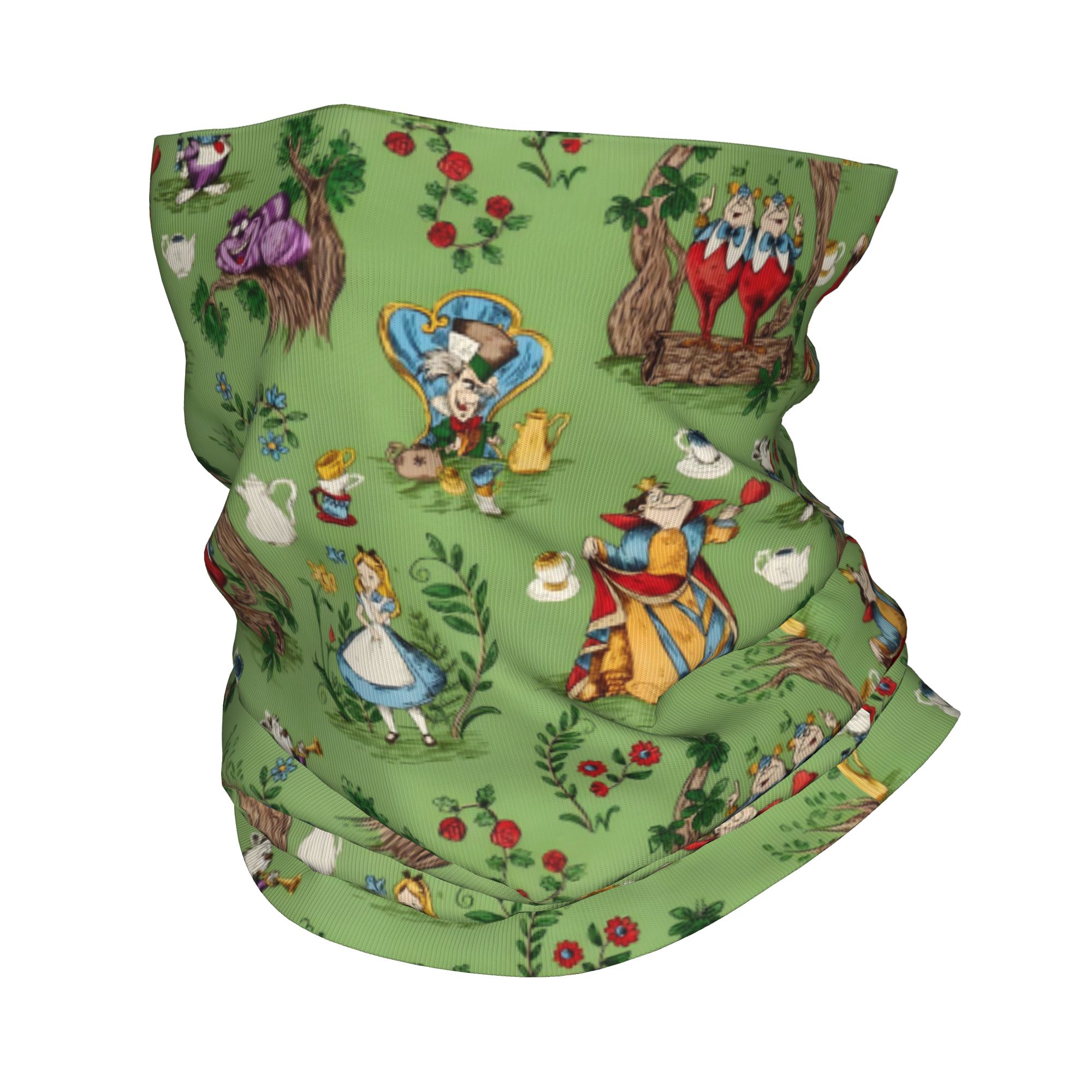 Custom A-Alice in W-Wonderland - đánh giá và giá Neck Gaiter Fleece