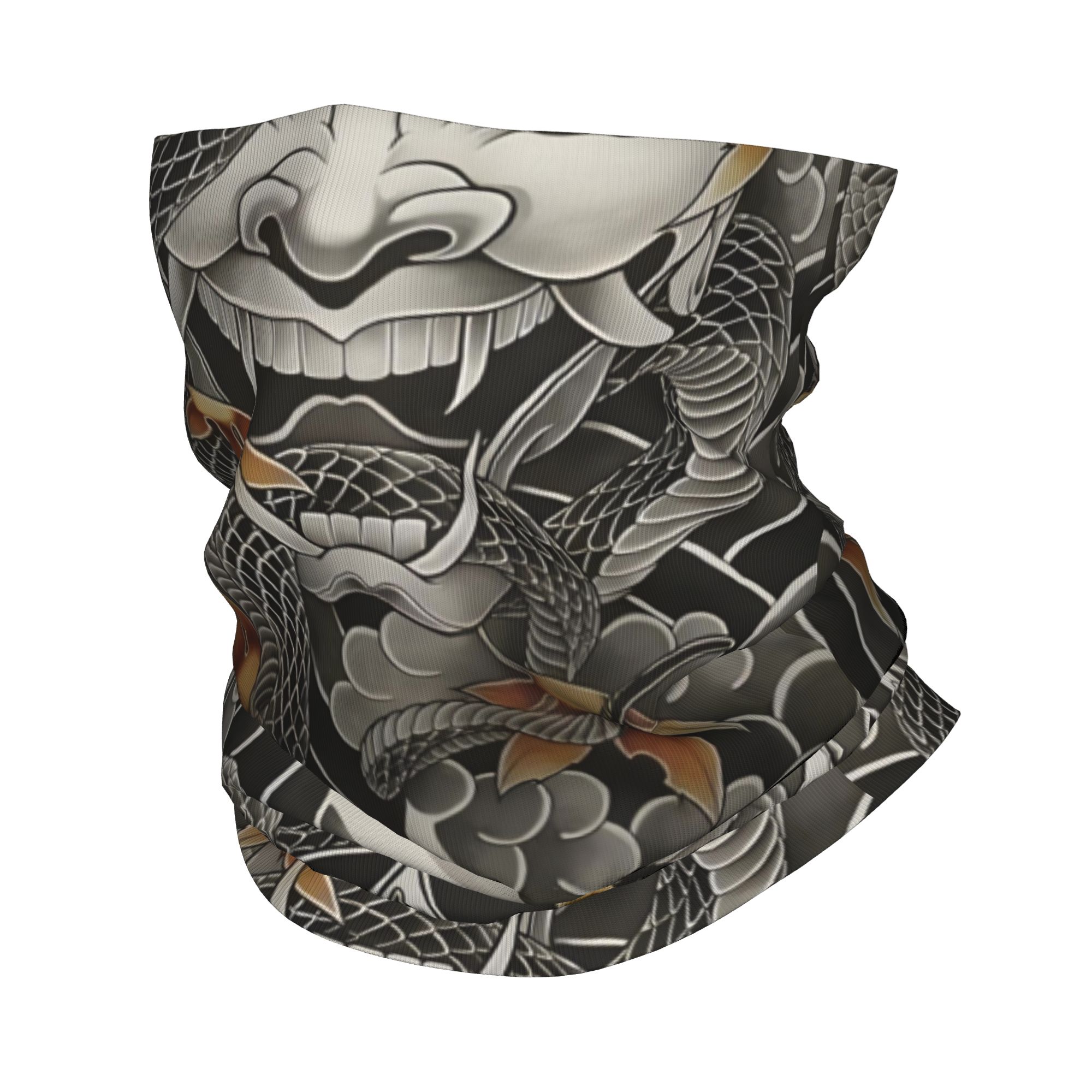 Custom Samurai Oni Demon Banda - đánh giá và giá Neck Gaiter Fleece