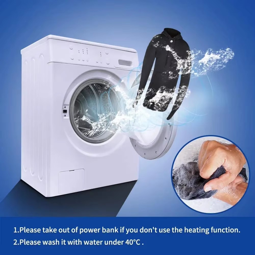 Women USB Heating Hoodies Men  - đánh giá và giá Winter Clothing Uae
