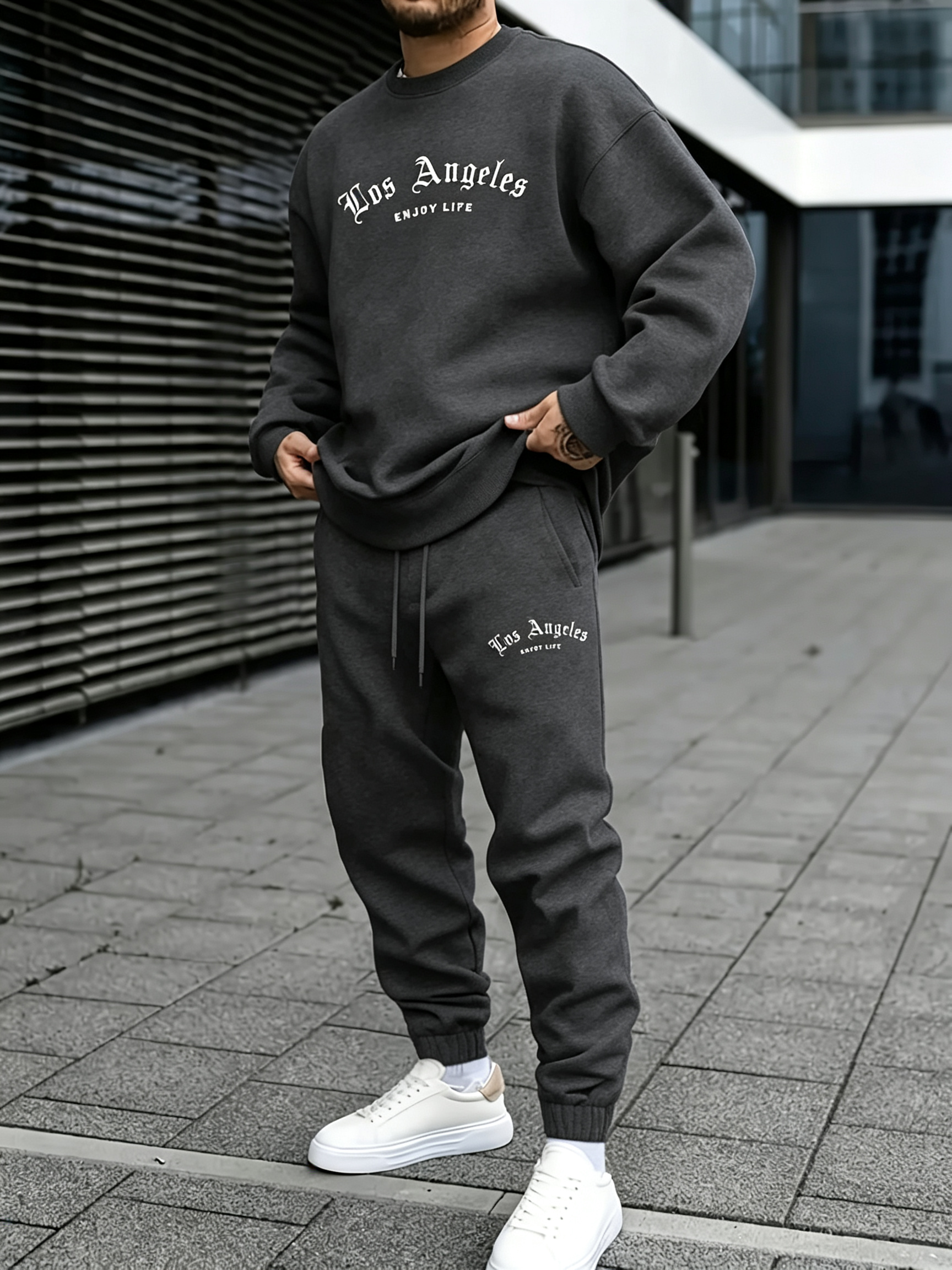 Men's sports set: comfortable  - đánh giá và giá Winter Clothing Affordable