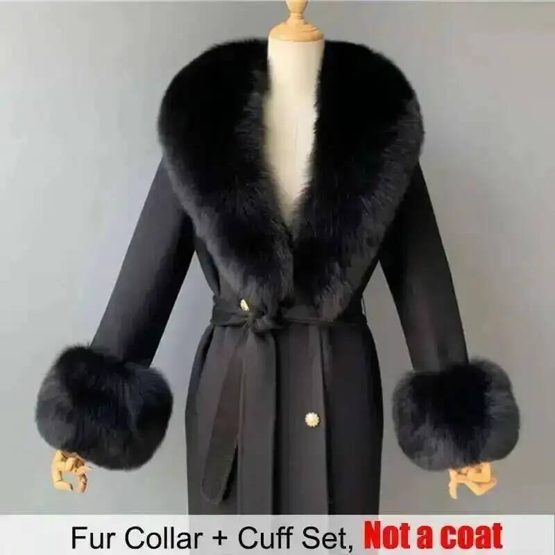 Real Fur Collar And Cuffs Set  - đánh giá và giá Winter Clothing Deals