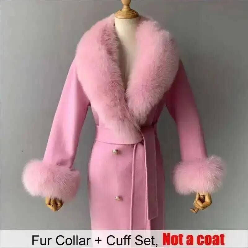 Real Fur Collar And Cuffs Set  - đánh giá và giá Winter Clothing Deals