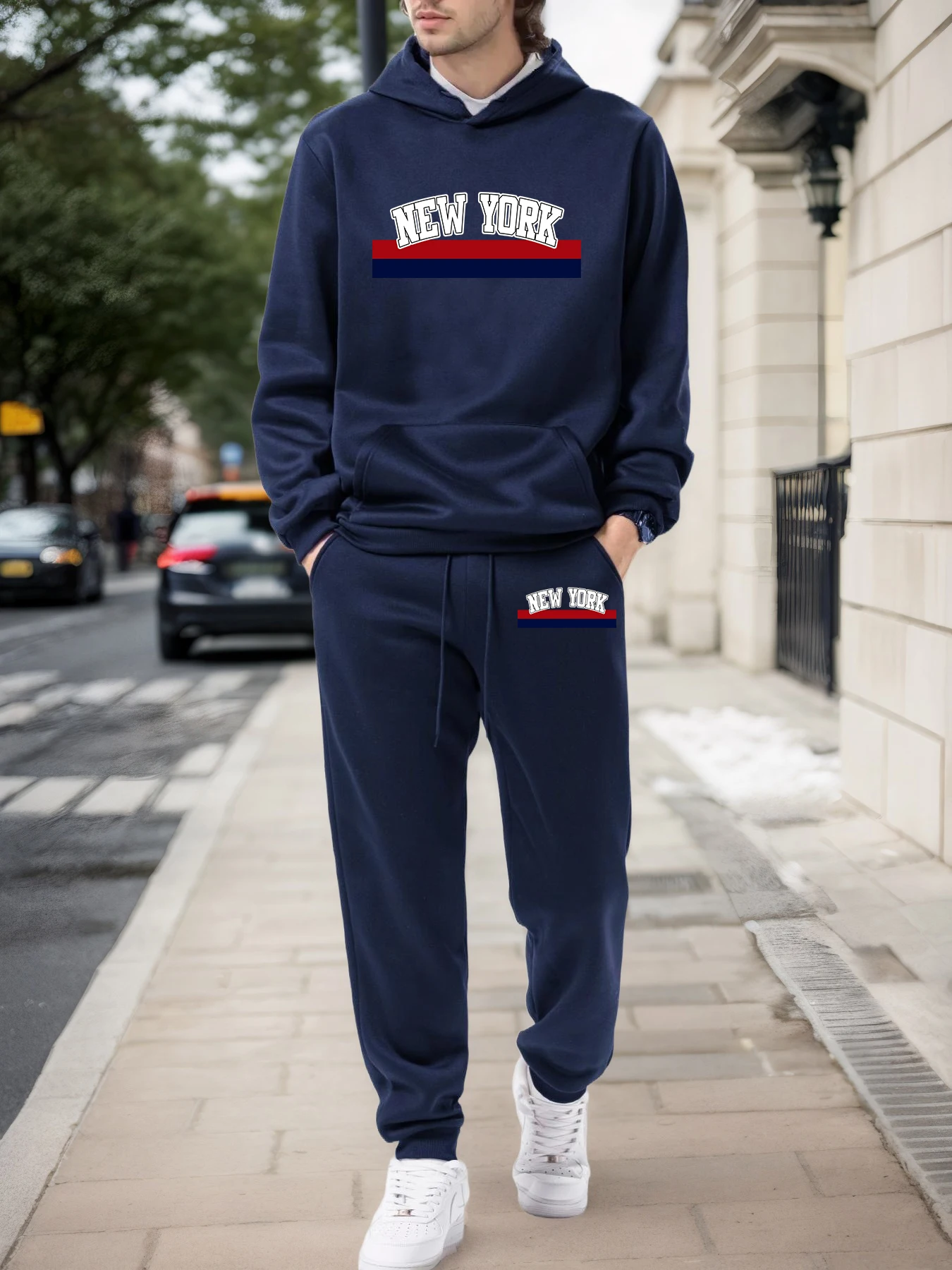 Hot Sales Men's Hoodies 2 Pcs  - đánh giá và giá Winter Clothing