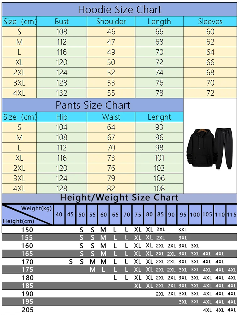 Hot Sales Men's Hoodies 2 Pcs  - đánh giá và giá Winter Clothing