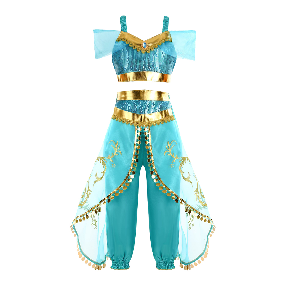 Girls Jasmine Fantasy Costume  - đánh giá và giá Winter Clothing Storage