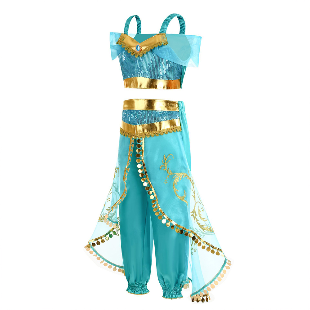 Girls Jasmine Fantasy Costume  - đánh giá và giá Winter Clothing Storage