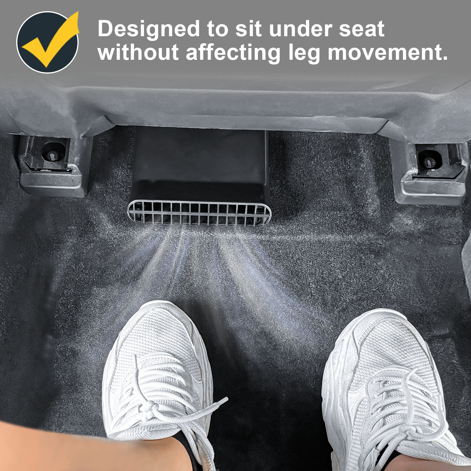 Under Rear Seat Vent Extender  - đánh giá và giá Winter Clothing Storage