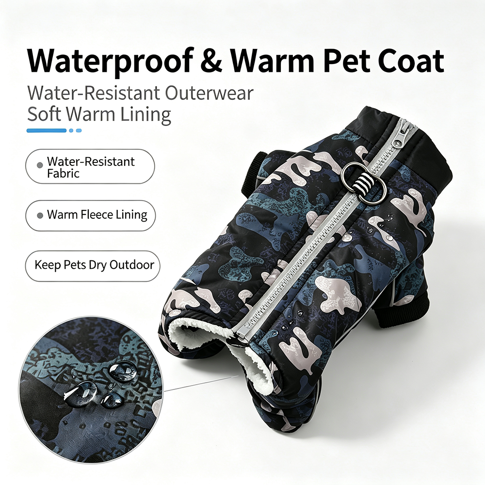 Pet Warm Clothes For Small Med - đánh giá và giá Winter Clothing In French