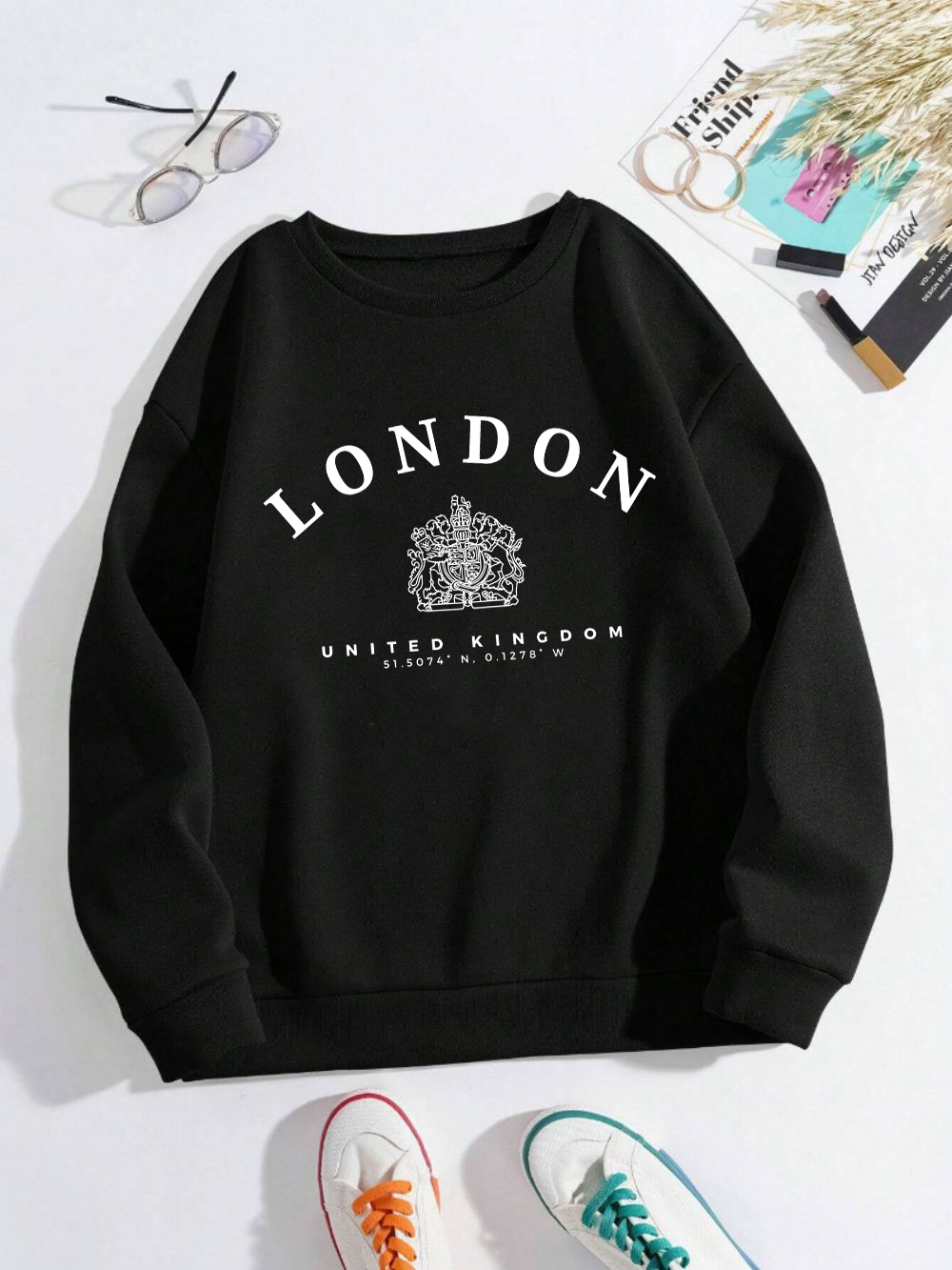 London Uk Royal Badge Print Wo - đánh giá và giá Winter Clothing Uk