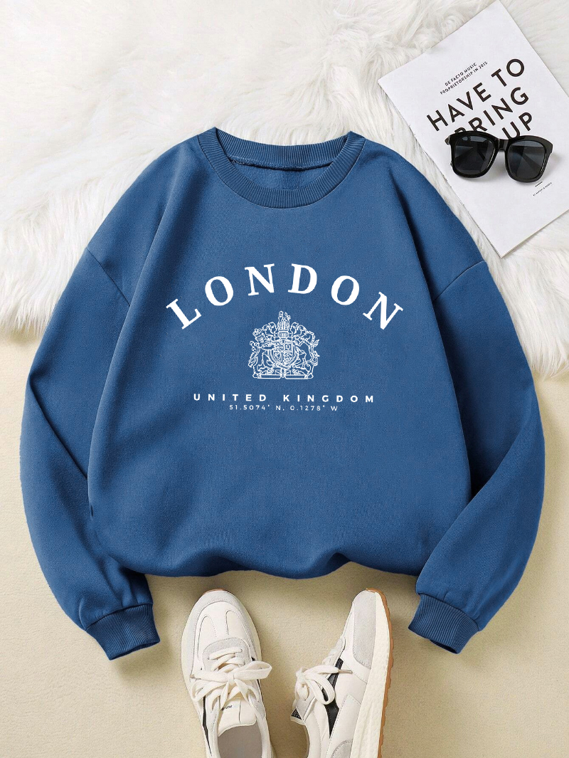London Uk Royal Badge Print Wo - đánh giá và giá Winter Clothing Uk