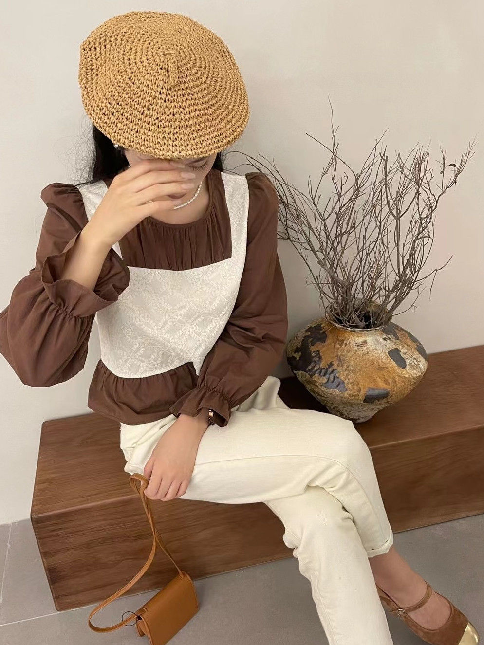 Ins Fake Two Korean Style Shir - đánh giá và giá Winter Clothing In French