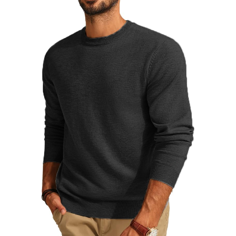 Men's Long Sleeve Sweaters Cre - đánh giá và giá Winter Clothing Uae